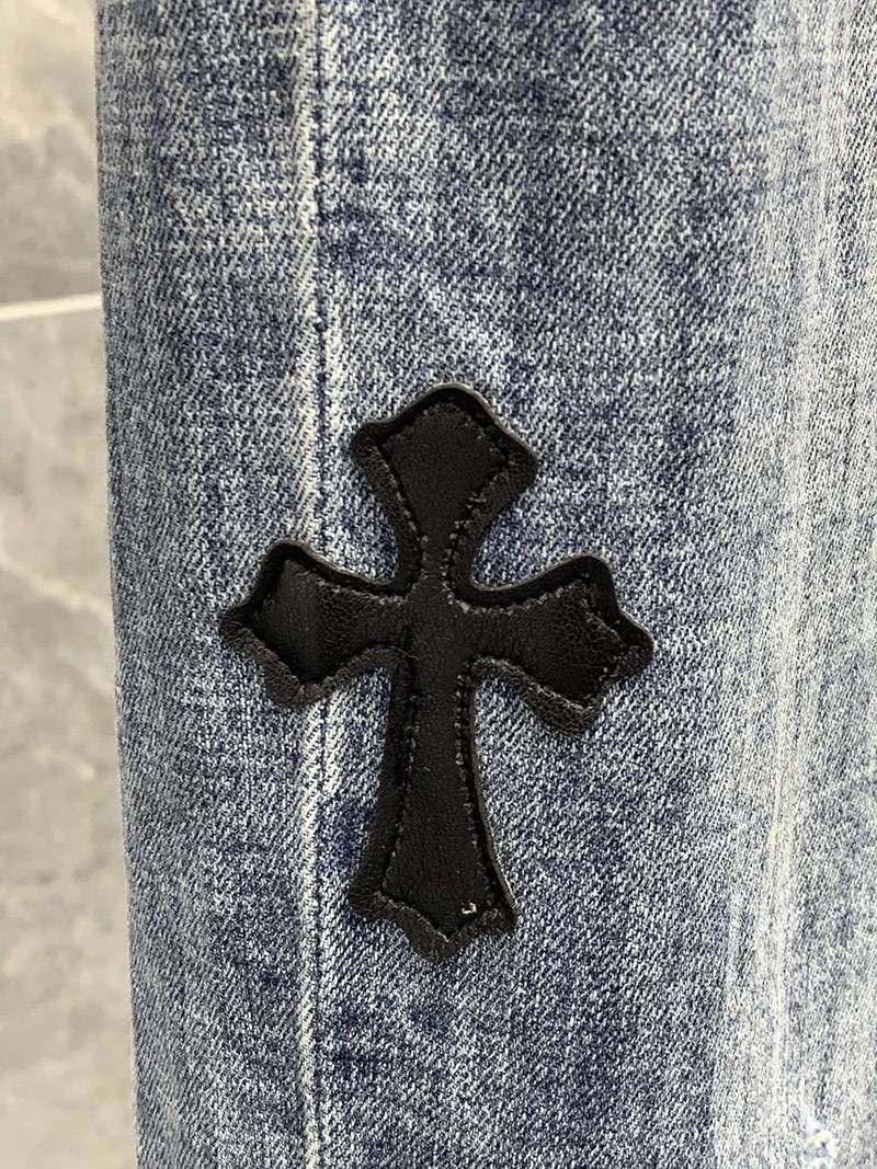 クロムハーツ x Drake Levis クロス デニムスーパーコピー Kug06406代引きを販売