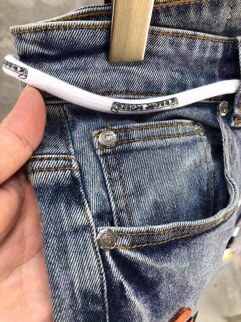 一目惚れ♪クロムハーツ x Drake Levis クロス デニムスーパーコピー【マイアミ限定】 Kug07066最高級