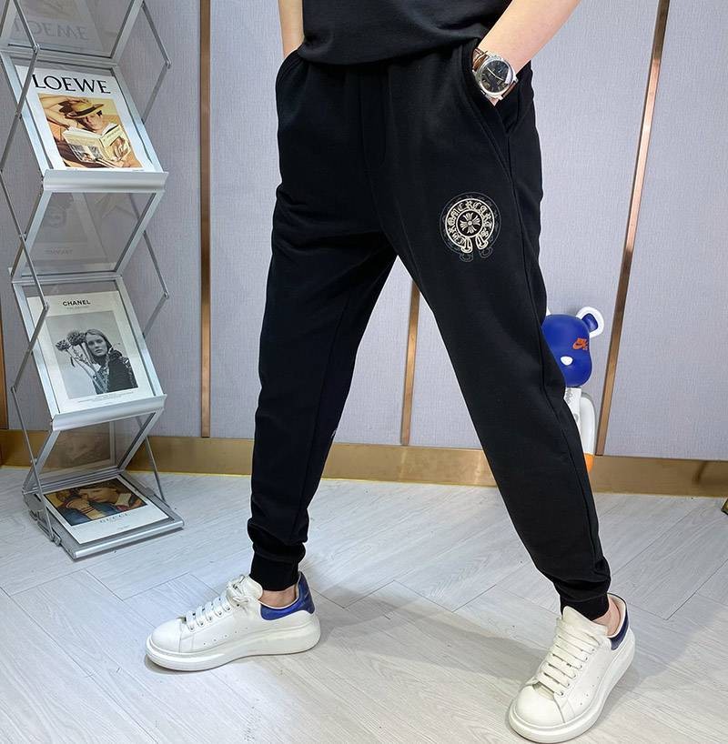 【日本未発売】クロムハーツ【CHスウェットパンツ】◆スクロールラベル 偽物 Kug36276通販