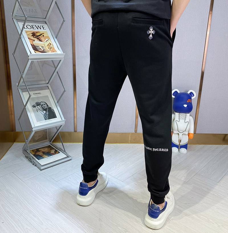 【日本未発売】クロムハーツ【CHスウェットパンツ】◆スクロールラベル 偽物 Kug36276激安送料無料