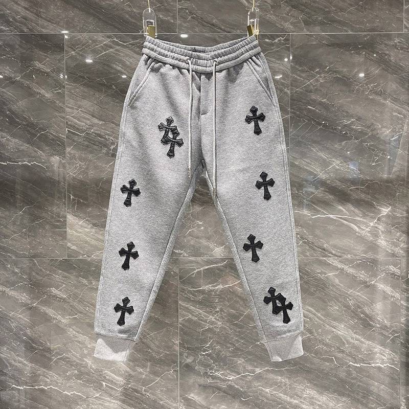 日本未入荷クロムハーツ【CHスウェットパンツ】◆スクロールラベル 偽物 2色 Kui59146通販