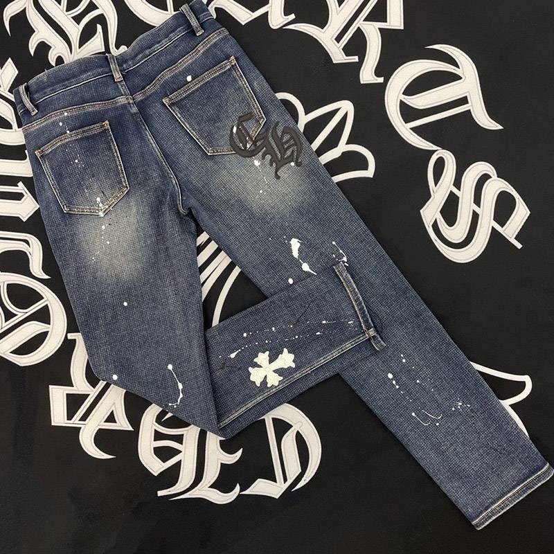 一目惚れ♪クロムハーツ x Drake Levis クロス デニムスーパーコピー【マイアミ限定】 Kup56567代引きを販売