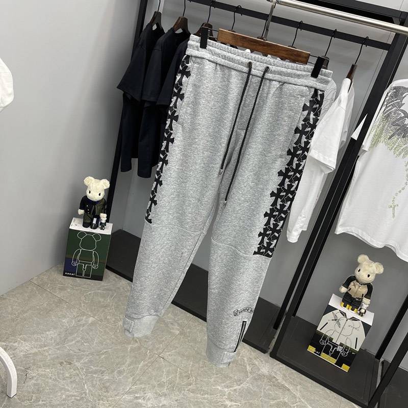 ★日本!!人気！クロムハーツ【CHスウェットパンツ】◆スクロールラベル 偽物 Kus54357通販