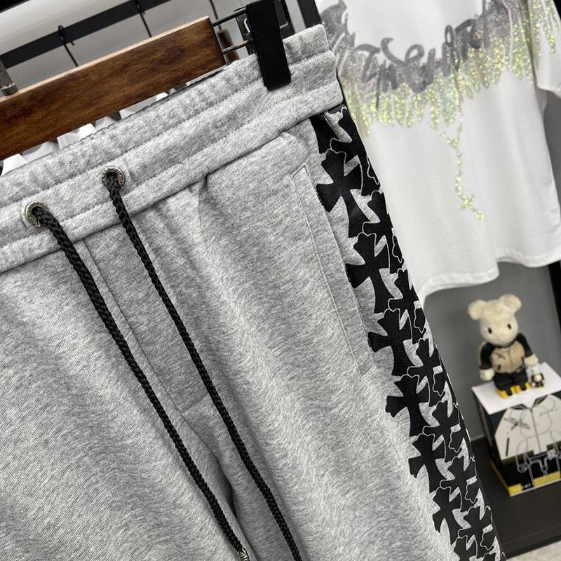 ★日本!!人気！クロムハーツ【CHスウェットパンツ】◆スクロールラベル 偽物 Kus54357最高級