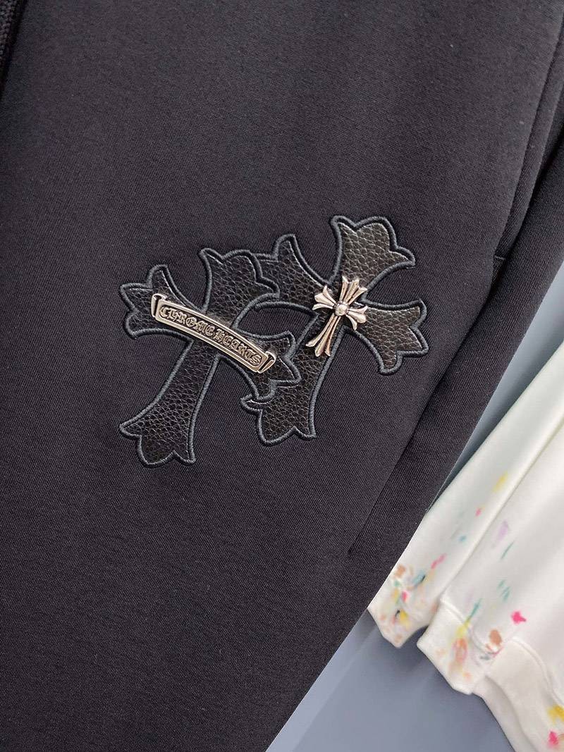 超希少！クロムハーツ【CHスウェットパンツ】◆スクロールラベル 偽物 Kuv21243最高級