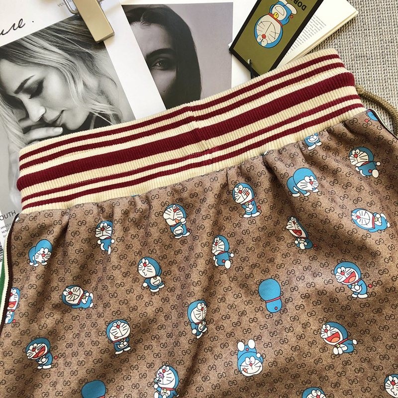 送料込 DORAEMON x グッチ テクニカルジャージー コピー スカート gud51668N級品