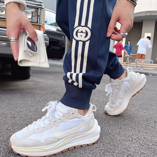 グッチ ポリエステルピケジョギングパンツ コピー gux71331N級品