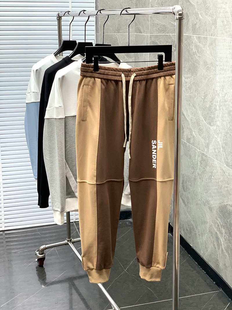 ☆超人気☆ジルサンダー パンツ コピー モノグラム★コットン スウェットパンツ Jia76716通販