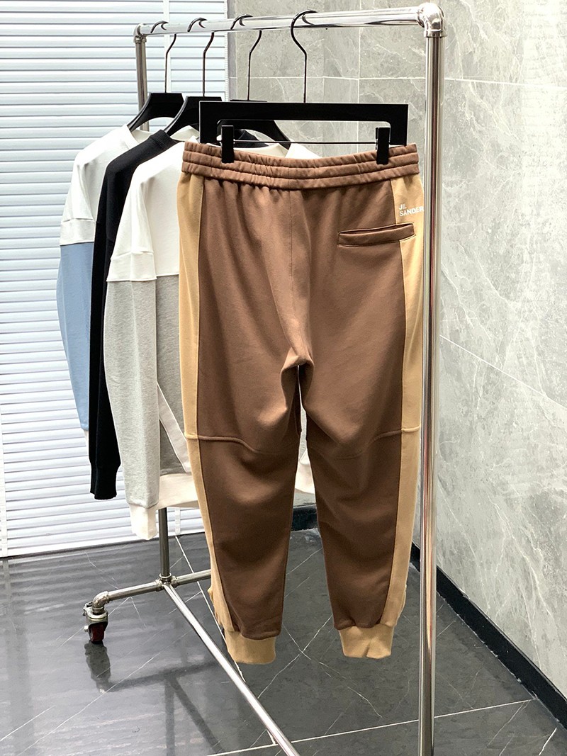 ☆超人気☆ジルサンダー パンツ コピー モノグラム★コットン スウェットパンツ Jia76716代引きを販売