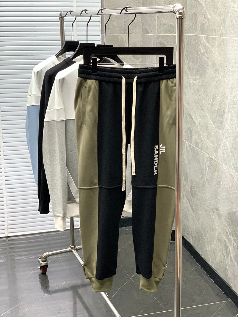 欲しい♡超限定♪ジルサンダー パンツ コピー モノグラム★コットン スウェットパンツ Jil28707通販