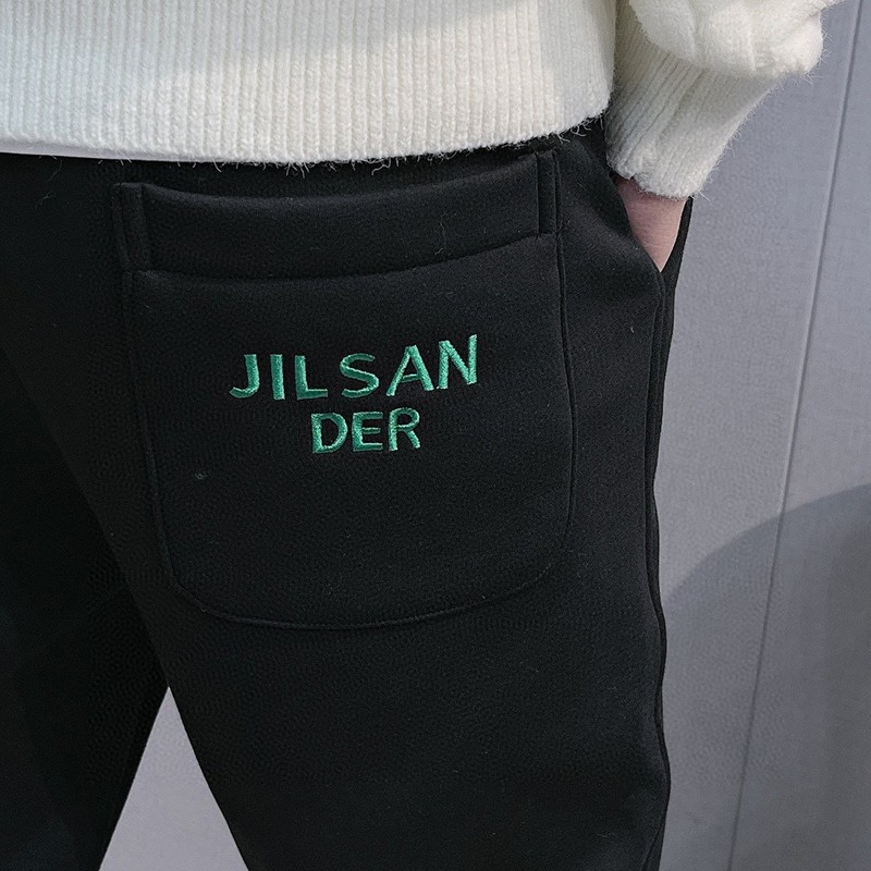 最安値挑戦ジルサンダー パンツ コピー モノグラム★コットン スウェットパンツ Jiq25621代引きを販売