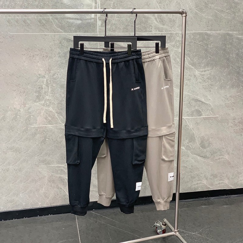 完売必至ジルサンダー パンツ コピー モノグラム★コットン スウェットパンツ 2色 Jiu83032