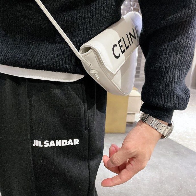 大人気！ジルサンダー パンツ コピー モノグラム★コットン スウェットパンツ Jiy07862品質保証