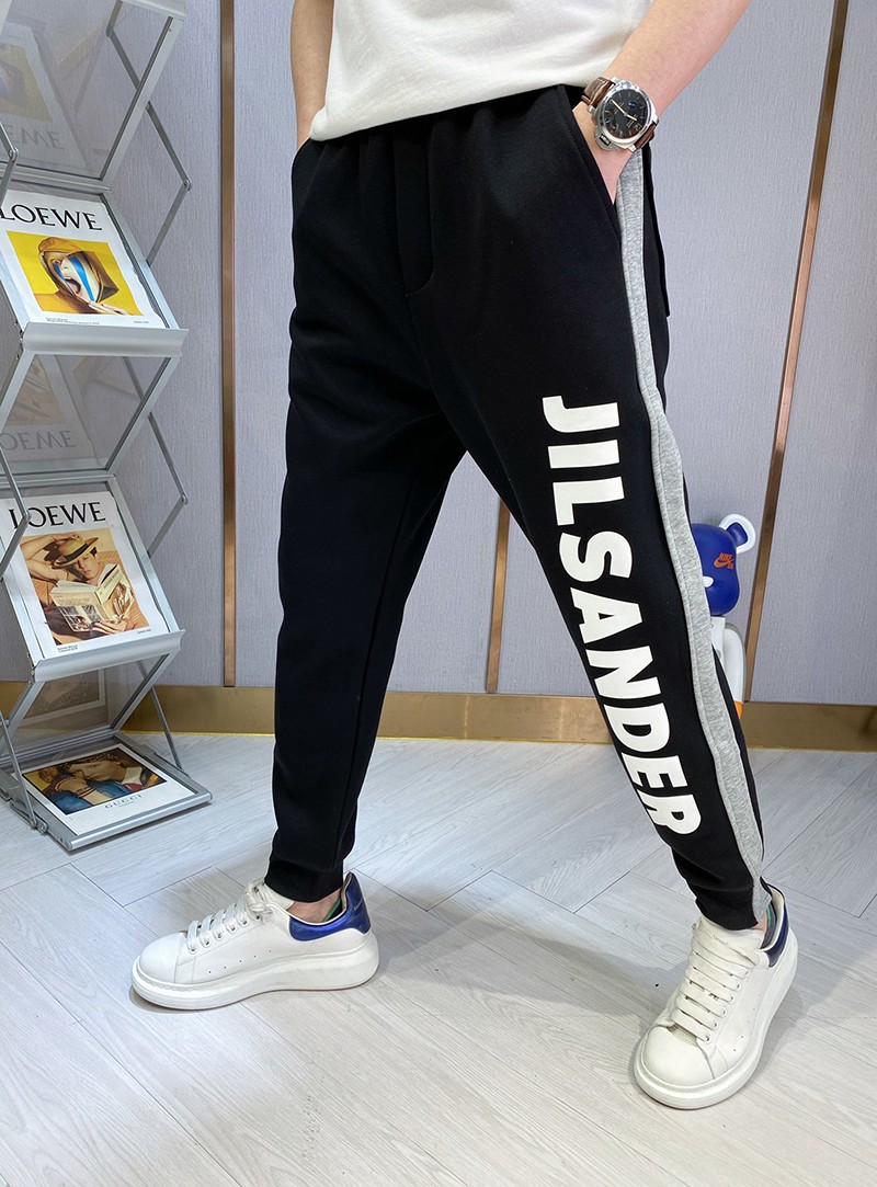 超話題!ジルサンダー パンツ コピー モノグラム★コットン スウェットパンツ Jiy22762高い品質
