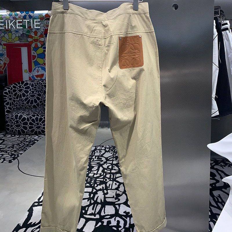 人気急上昇ロエベ ワイドパンツ コピーフレア デザート コットン&リネン lob57275人気