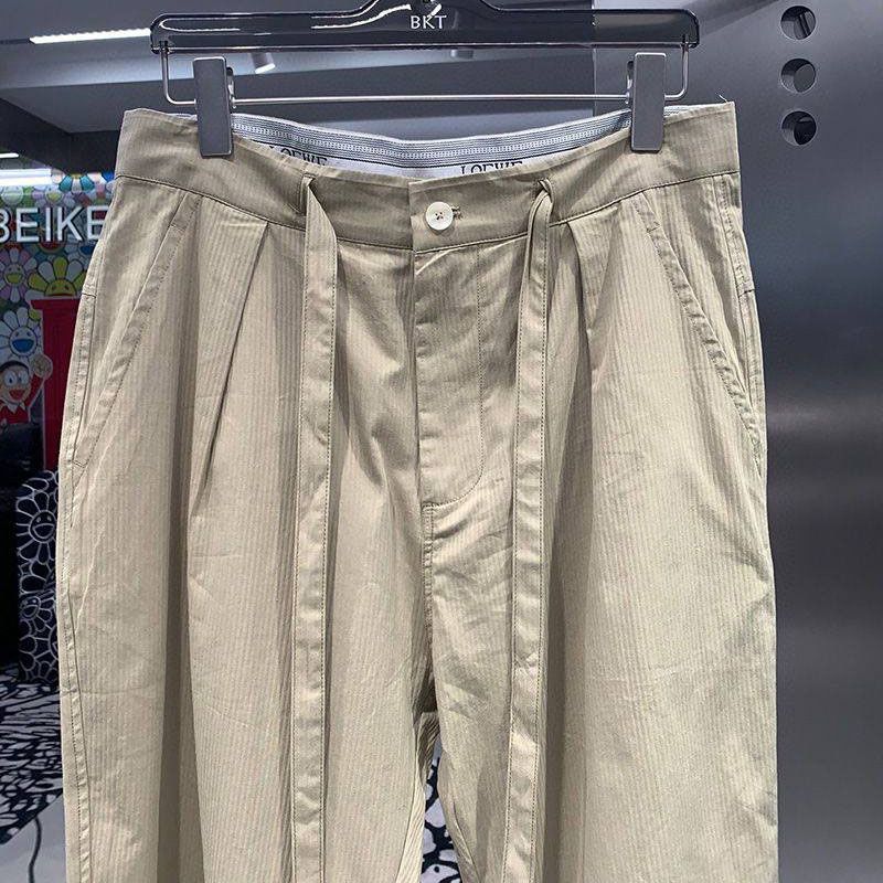 人気急上昇ロエベ ワイドパンツ コピーフレア デザート コットン&リネン lob57275最高級