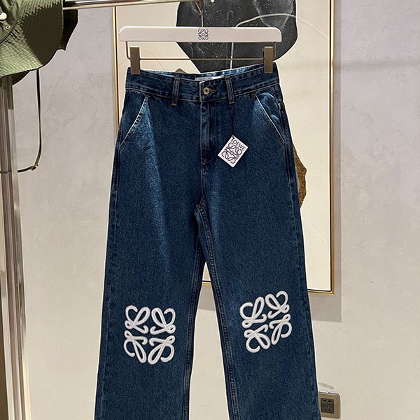 大人カジュアル◇ロエベ Anagram デニム パンツ コピー◇ los84765通販
