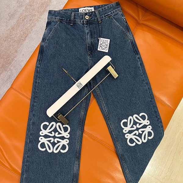 大人カジュアル◇ロエベ Anagram デニム パンツ コピー◇ los84765最高級