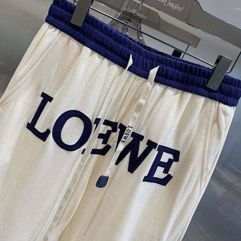 稀少【ロエベ】コットン スナップデニムパンツ 偽物 lox67733激安送料無料