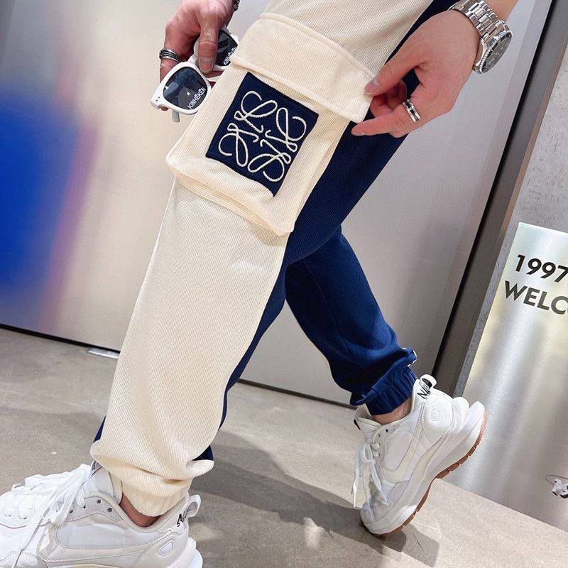 定番【ロエベ】コットン スナップデニムパンツ lox85063N級品