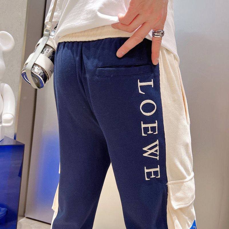 定番【ロエベ】コットン スナップデニムパンツ lox85063代引きを販売
