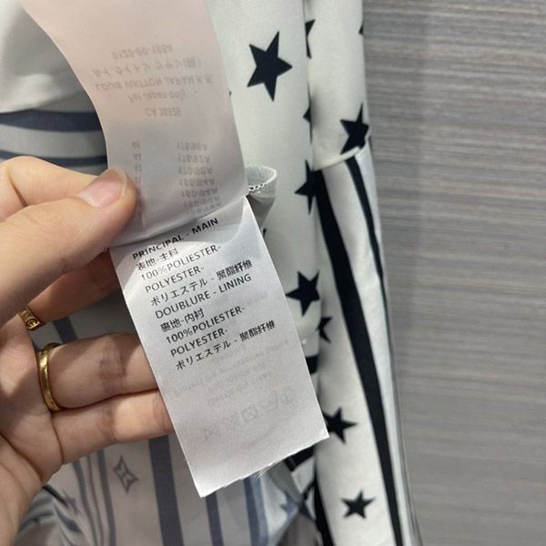 ☆超人気☆ルイヴィトン 偽物 LVサマースターダストフラウンスラップスカート 1AA9XO