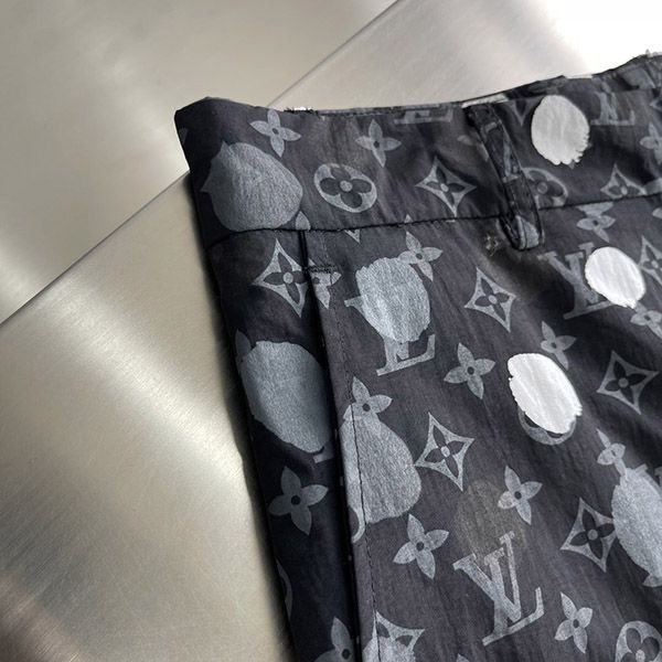 ☆超人気☆LV×YK 草間彌生 モノグラム ドットカーゴパンツ 偽物 1AB7J3通販