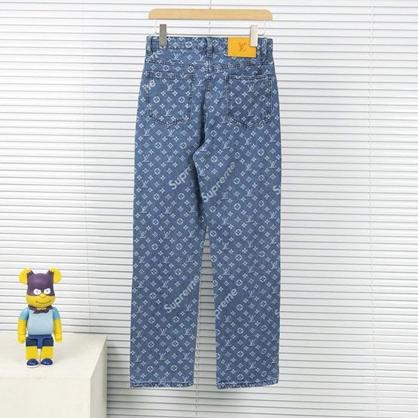 ルイヴィトン モノグラムデニムマムジーンズ コピー vus47710通販