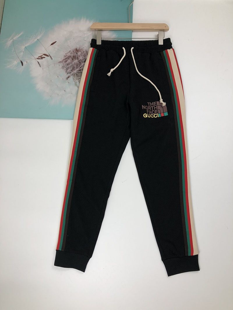 21-22AW グッチ×ノースフェイス*グッチウェブジョギングパンツコピー Nof60158