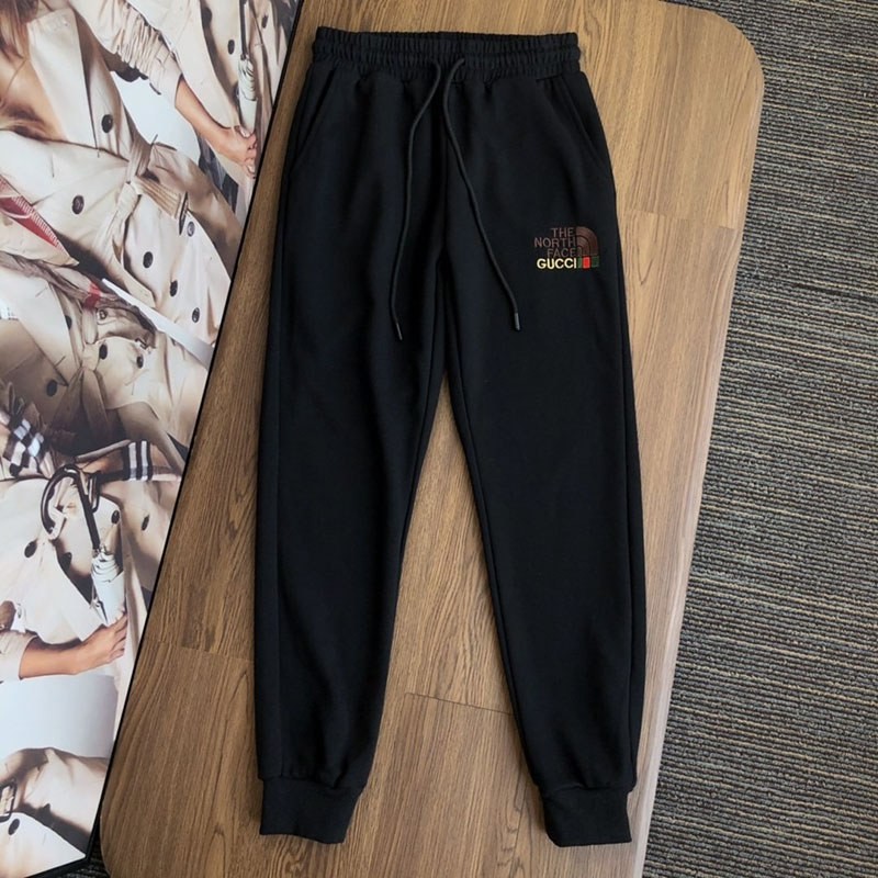 世界中で大人気♪ グッチ×ザノースフェイス スウェットトップス&パンツ コピー 上下セット Nop13751高い品質