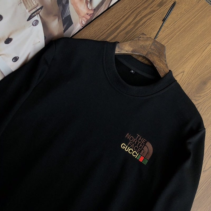 世界中で大人気♪ グッチ×ザノースフェイス スウェットトップス&パンツ コピー 上下セット Nop13751最高級