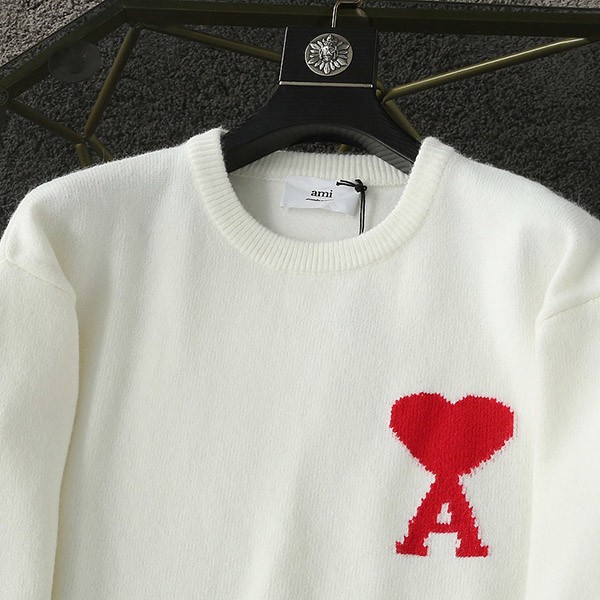 アミ パリス コピー AMI DE COEUR クルーネック セーター★超人気☆ amh95270人気