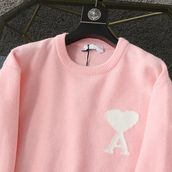 アミ パリス AMI DE COEUR クルーネック セーター 偽物★超人気☆ ami86233高い品質