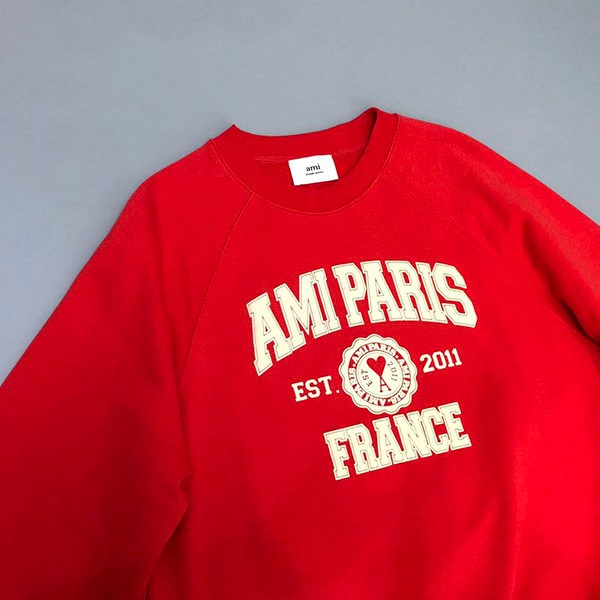 アミ パリス FRANCE スウェットシャツ スーパーコピー aml22433N級品