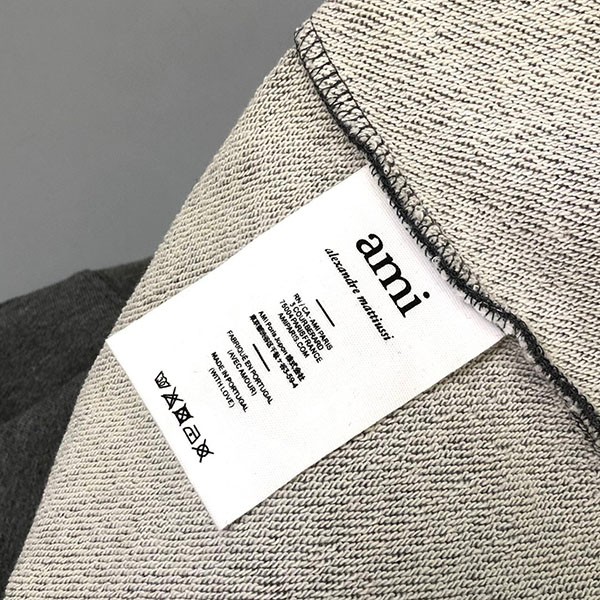 アミ パリス ロゴパッチスウェット コピー aml68996代引きを販売