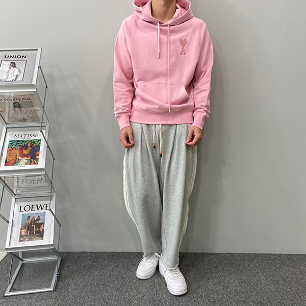 完売必至 アミ パリス コピー☆Ami de Coeu☆ハートロゴ☆フーディーパーカー amy24466代引きを販売