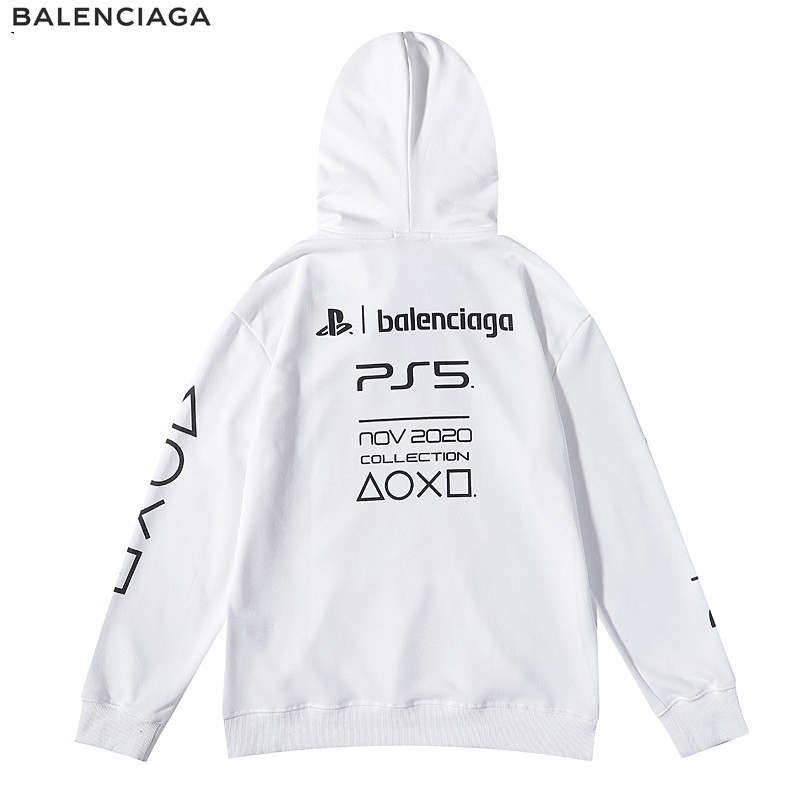 大人気！★バレンシアガ パーカー コピー★オーバーサイズ PlayStation パーカー 651799TKVF41070人気
