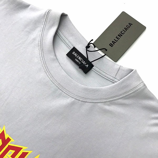 バレンシアガ METAL DOUBLE SLEEVE Tシャツ 偽物 698089TMV889012激安送料無料