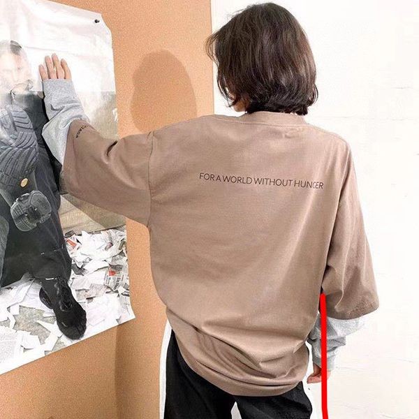 希少色バレンシアガ WFP ダブルスリーブTシャツ 長袖 コピー 6色 698089TMVL21070N級品