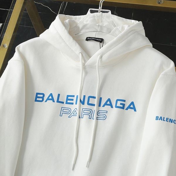送料込バレンシアガ コピー LOGO ミディアムフィット フーディー 両面ロゴ bab14617高い品質