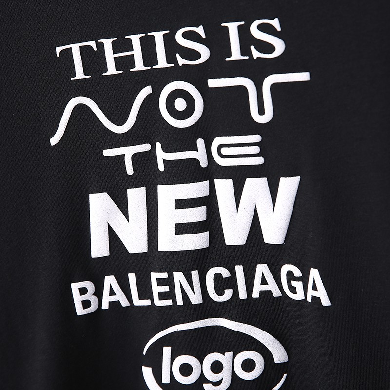 【限定カラー】バレンシアガ オーバーサイズジャージーTシャツ ブラック baa83007最高級