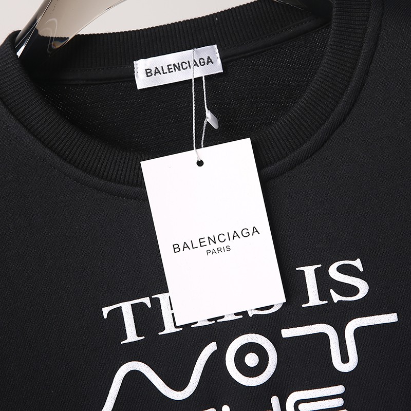 【限定カラー】バレンシアガ オーバーサイズジャージーTシャツ ブラック baa83007N級品