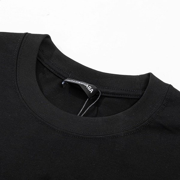 バレンシアガ BBロゴ プリント 半袖 Tシャツ コピー bab50960通販