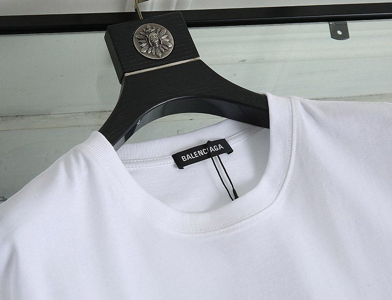 日本未入荷バレンシアガ コピー クルーネック paris tシャツ bab55857最高級