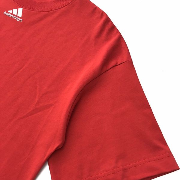累積売上総額第１位！バレンシアガ アディダス 偽物 Tシャツ メンズ bab98301高い品質