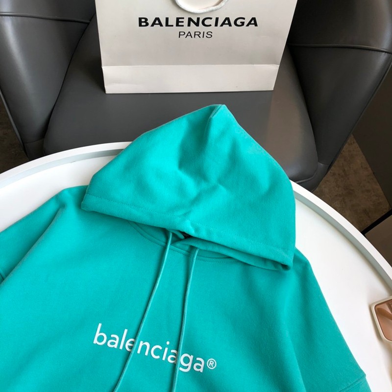 入手困難 バレンシアガ パーカー コピー メンズフロントロゴ フーディ bac46970激安送料無料