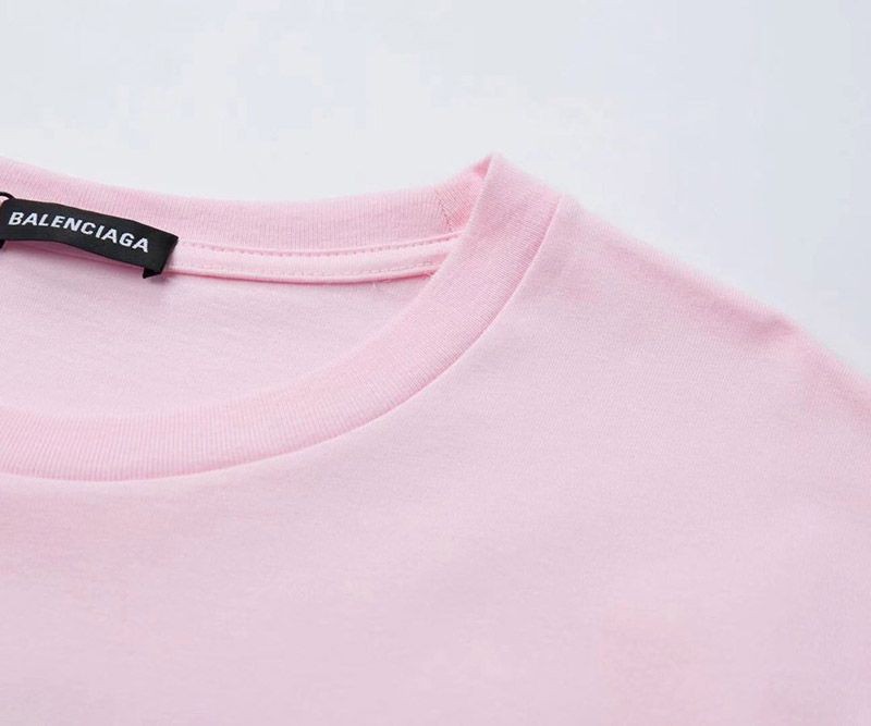 完売必至バレンシアガ CREWロゴ Tシャツ スーパーコピー ピンク bad01870激安送料無料