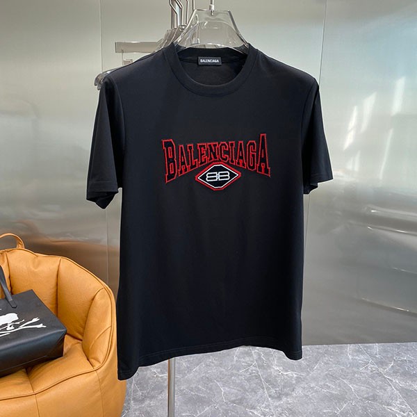 バレンシアガ コピー オーバーサイズ ロゴ Tシャツ bad29279通販