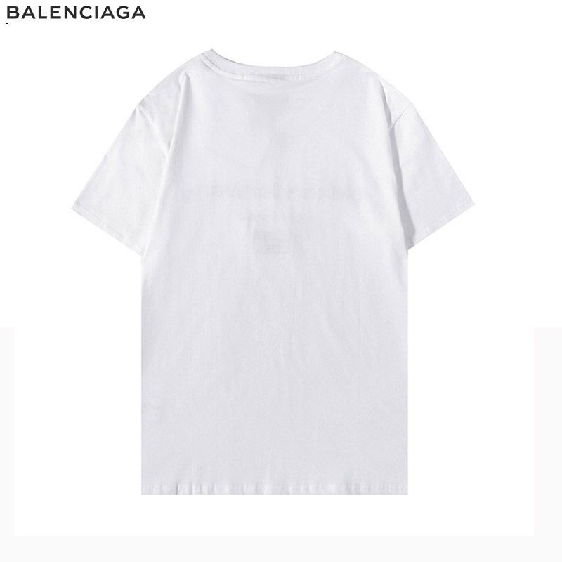 完売必至バレンシアガ クルーネックロゴ Tシャツ スーパーコピー 2色 bae25524人気