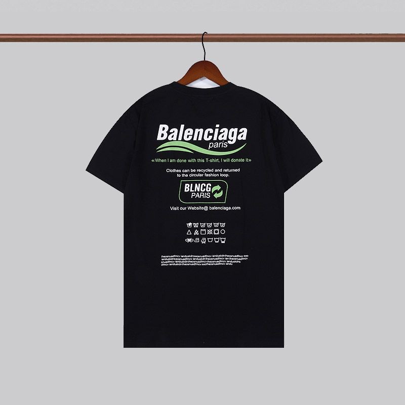 春もの新作バレンシアガ コピー ドライ クリーニング Tシャツ 3色 baf57916N級品